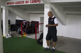 Nos vestirios antes da partida entre Nautico/PE x Corinthians, realizada esta tarde no estdio dos Aflitos, em Recife, jogo vlido pela 28 rodada do Campeonato Brasileiro de 2012