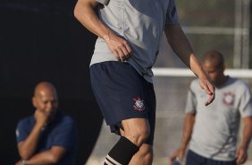 Durante o treino realizado esta tarde no CT Joaquim Grava, localizado no Parque Ecolgico do Tiete. O prximo jogo da equipe ser amanh, quarta-feira, dia 10/10 contra o Flamengo, no Pacaembu, vlido pela 29 rodada do Campeonato Brasileiro de 2012