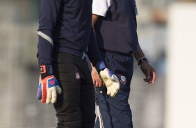 Durante o treino realizado esta tarde no CT Joaquim Grava, localizado no Parque Ecolgico do Tiete. O prximo jogo da equipe ser amanh, quarta-feira, dia 10/10 contra o Flamengo, no Pacaembu, vlido pela 29 rodada do Campeonato Brasileiro de 2012