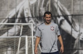 Durante o treino realizado esta tarde no CT Joaquim Grava, localizado no Parque Ecolgico do Tiete. O prximo jogo da equipe ser amanh, quarta-feira, dia 10/10 contra o Flamengo, no Pacaembu, vlido pela 29 rodada do Campeonato Brasileiro de 2012