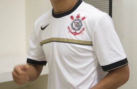 Nos vestiários antes da partida entre Corinthians x Flamengo, realizada esta noite no estádio do Pacaembu, jogo válido pela 29ª rodada do Campeonato Brasileiro de 2012