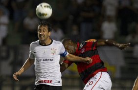 Durante a partida entre Corinthians x Flamengo, realizada esta noite no estádio do Pacaembu, jogo válido pela 29ª rodada do Campeonato Brasileiro de 2012