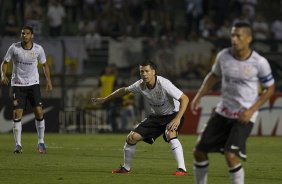 Durante a partida entre Corinthians x Flamengo, realizada esta noite no estádio do Pacaembu, jogo válido pela 29ª rodada do Campeonato Brasileiro de 2012