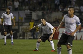 Durante a partida entre Corinthians x Flamengo, realizada esta noite no estdio do Pacaembu, jogo vlido pela 29 rodada do Campeonato Brasileiro de 2012