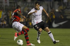 Durante a partida entre Corinthians x Flamengo, realizada esta noite no estdio do Pacaembu, jogo vlido pela 29 rodada do Campeonato Brasileiro de 2012