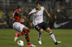 Durante a partida entre Corinthians x Flamengo, realizada esta noite no estádio do Pacaembu, jogo válido pela 29ª rodada do Campeonato Brasileiro de 2012