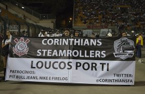 Durante a partida entre Corinthians x Flamengo, realizada esta noite no estádio do Pacaembu, jogo válido pela 29ª rodada do Campeonato Brasileiro de 2012