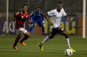 Durante a partida entre Corinthians x Flamengo, realizada esta noite no estádio do Pacaembu, jogo válido pela 29ª rodada do Campeonato Brasileiro de 2012