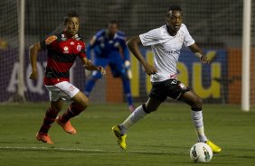 Durante a partida entre Corinthians x Flamengo, realizada esta noite no estdio do Pacaembu, jogo vlido pela 29 rodada do Campeonato Brasileiro de 2012