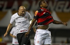 Durante a partida entre Corinthians x Flamengo, realizada esta noite no estádio do Pacaembu, jogo válido pela 29ª rodada do Campeonato Brasileiro de 2012