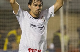 Durante a partida entre Corinthians x Flamengo, realizada esta noite no estádio do Pacaembu, jogo válido pela 29ª rodada do Campeonato Brasileiro de 2012