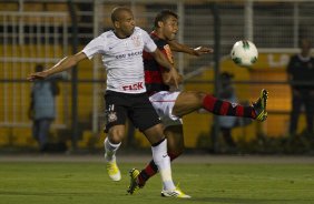Durante a partida entre Corinthians x Flamengo, realizada esta noite no estádio do Pacaembu, jogo válido pela 29ª rodada do Campeonato Brasileiro de 2012