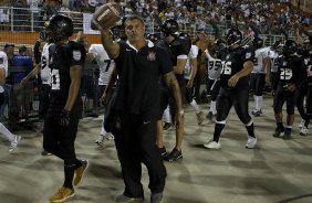 Durante a partida entre Corinthians x Flamengo, realizada esta noite no estdio do Pacaembu, jogo vlido pela 29 rodada do Campeonato Brasileiro de 2012