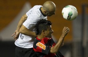 Durante a partida entre Corinthians x Flamengo, realizada esta noite no estdio do Pacaembu, jogo vlido pela 29 rodada do Campeonato Brasileiro de 2012