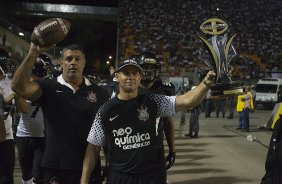 Durante a partida entre Corinthians x Flamengo, realizada esta noite no estdio do Pacaembu, jogo vlido pela 29 rodada do Campeonato Brasileiro de 2012