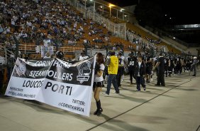 Durante a partida entre Corinthians x Flamengo, realizada esta noite no estdio do Pacaembu, jogo vlido pela 29 rodada do Campeonato Brasileiro de 2012