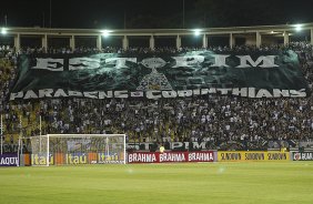 Durante a partida entre Corinthians x Flamengo, realizada esta noite no estdio do Pacaembu, jogo vlido pela 29 rodada do Campeonato Brasileiro de 2012