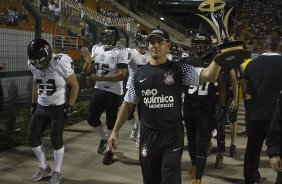 Durante a partida entre Corinthians x Flamengo, realizada esta noite no estdio do Pacaembu, jogo vlido pela 29 rodada do Campeonato Brasileiro de 2012