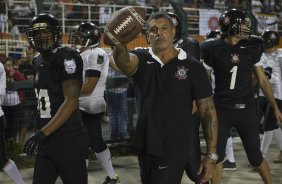Durante a partida entre Corinthians x Flamengo, realizada esta noite no estádio do Pacaembu, jogo válido pela 29ª rodada do Campeonato Brasileiro de 2012