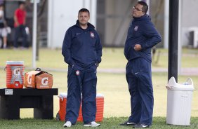 Durante o treino realizado esta tarde no CT Joaquim Grava, localizado no Parque Ecolgico do Tiete. O prximo jogo da equipe ser amanh, sbado, dia 13/10 contra a Portuguesa, no Caninde, vlido pela 30 rodada do Campeonato Brasileiro de 2012