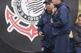 Durante o treino realizado esta tarde no CT Joaquim Grava, localizado no Parque Ecolgico do Tiete. O prximo jogo da equipe ser amanh, sbado, dia 13/10 contra a Portuguesa, no Caninde, vlido pela 30 rodada do Campeonato Brasileiro de 2012