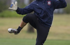 Durante o treino realizado esta tarde no CT Joaquim Grava, localizado no Parque Ecolgico do Tiete. O prximo jogo da equipe ser amanh, sbado, dia 13/10 contra a Portuguesa, no Caninde, vlido pela 30 rodada do Campeonato Brasileiro de 2012