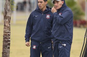 Durante o treino realizado esta tarde no CT Joaquim Grava, localizado no Parque Ecolgico do Tiete. O prximo jogo da equipe ser amanh, sbado, dia 13/10 contra a Portuguesa, no Caninde, vlido pela 30 rodada do Campeonato Brasileiro de 2012