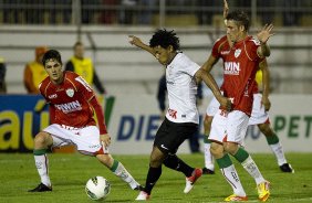Durante a partida entre Portuguesa x Corinthians, realizada esta noite no estdio do Caninde, jogo vlido pela 30 rodada do Campeonato Brasileiro de 2012
