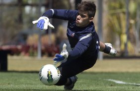 Durante o treino realizado esta manh no CT Joaquim Grava, localizado no Parque Ecolgico do Tiete. O prximo jogo da equipe ser quarta-feira, dia 17/10 contra o Cruzeiro, no estdio Melo, em Varginha/MG, vlido pela 31 rodada do Campeonato Brasileiro de 2012