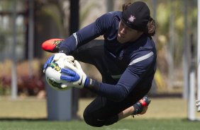 Durante o treino realizado esta manh no CT Joaquim Grava, localizado no Parque Ecolgico do Tiete. O prximo jogo da equipe ser quarta-feira, dia 17/10 contra o Cruzeiro, no estdio Melo, em Varginha/MG, vlido pela 31 rodada do Campeonato Brasileiro de 2012