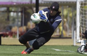 Durante o treino realizado esta manh no CT Joaquim Grava, localizado no Parque Ecolgico do Tiete. O prximo jogo da equipe ser quarta-feira, dia 17/10 contra o Cruzeiro, no estdio Melo, em Varginha/MG, vlido pela 31 rodada do Campeonato Brasileiro de 2012