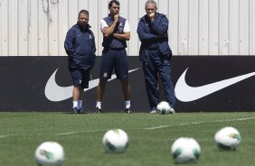 Durante o treino realizado esta manh no CT Joaquim Grava, localizado no Parque Ecolgico do Tiete. O prximo jogo da equipe ser quarta-feira, dia 17/10 contra o Cruzeiro, no estdio Melo, em Varginha/MG, vlido pela 31 rodada do Campeonato Brasileiro de 2012