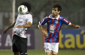 Durante a partida entre Corinthians x Bahia/BA, realizada esta noite no estdio do Pacaembu, jogo vlido pela 32 rodada do Campeonato Brasileiro de 2012