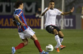 Durante a partida entre Corinthians x Bahia/BA, realizada esta noite no estdio do Pacaembu, jogo vlido pela 32 rodada do Campeonato Brasileiro de 2012