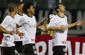 Durante a partida entre Corinthians x Bahia/BA, realizada esta noite no estdio do Pacaembu, jogo vlido pela 32 rodada do Campeonato Brasileiro de 2012