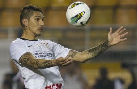 Durante a partida entre Corinthians x Bahia/BA, realizada esta noite no estdio do Pacaembu, jogo vlido pela 32 rodada do Campeonato Brasileiro de 2012