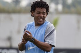 Durante o treino realizado esta tarde no CT Joaquim Grava, localizado no Parque Ecolgico do Tiete. O prximo jogo da equipe ser sbado, dia 27/10 contra o Vasco da Gama, no Pacaembu, vlido pela 33 rodada do Campeonato Brasileiro de 2012