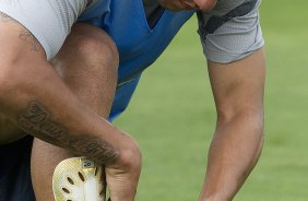 Durante o treino realizado esta tarde no CT Joaquim Grava, localizado no Parque Ecolgico do Tiete. O prximo jogo da equipe ser sbado, dia 27/10 contra o Vasco da Gama, no Pacaembu, vlido pela 33 rodada do Campeonato Brasileiro de 2012