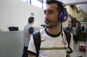 Nos vestiários antes da partida entre Corinthians x Vasco da Gama, realizada esta tarde no estádio do Pacaembu, jogo válido pela 33ª rodada do Campeonato Brasileiro de 2012