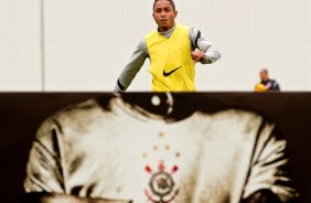 Jorge Henrique durante treino do Corinthians So Paulo