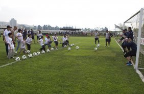 Durante o treino realizado esta tarde no CT Joaquim Grava, localizado no Parque Ecológico do Tiete. O próximo jogo da equipe será sábado, dia 10/11, contra o Coritiba, no estádio do Pacaembu, válido pela 35ª rodada do Campeonato Brasileiro de 2012