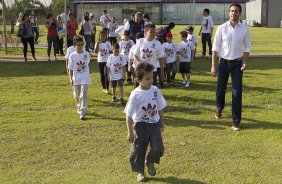 Durante o treino realizado esta tarde no CT Joaquim Grava, localizado no Parque Ecológico do Tiete. O próximo jogo da equipe será sábado, dia 10/11, contra o Coritiba, no estádio do Pacaembu, válido pela 35ª rodada do Campeonato Brasileiro de 2012