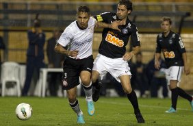 Durante a partida entre Corinthians x Coritiba, realizada esta noite no estádio do Pacaembu, jogo válido pela 35ª rodada do Campeonato Brasileiro de 2012