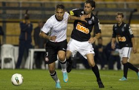 Durante a partida entre Corinthians x Coritiba, realizada esta noite no estdio do Pacaembu, jogo vlido pela 35 rodada do Campeonato Brasileiro de 2012