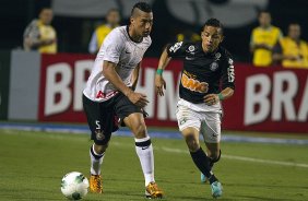 Durante a partida entre Corinthians x Coritiba, realizada esta noite no estádio do Pacaembu, jogo válido pela 35ª rodada do Campeonato Brasileiro de 2012