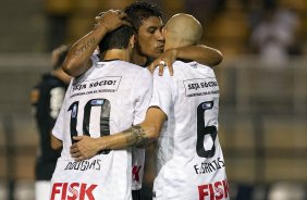 Durante a partida entre Corinthians x Coritiba, realizada esta noite no estádio do Pacaembu, jogo válido pela 35ª rodada do Campeonato Brasileiro de 2012