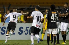 Durante a partida entre Corinthians x Coritiba, realizada esta noite no estdio do Pacaembu, jogo vlido pela 35 rodada do Campeonato Brasileiro de 2012