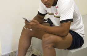Nos vestirios antes da partida entre So Paulo x Corinthians, realizada esta tarde no estdio do Pacaembu, jogo vlido pela 38 rodada do Campeonato Brasileiro de 2012