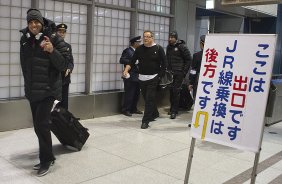 Durante a viagem para Nagoya/Japao; O time fez uma escala tecnica para e viajou ao Japao onde disputara o Campeonato Mundial Interclubes organizado pela FIFA, a ser jogado nas cidades de Toyota e Yokohama