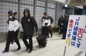 Durante a viagem para Nagoya/Japao; O time fez uma escala tecnica para e viajou ao Japao onde disputara o Campeonato Mundial Interclubes organizado pela FIFA, a ser jogado nas cidades de Toyota e Yokohama